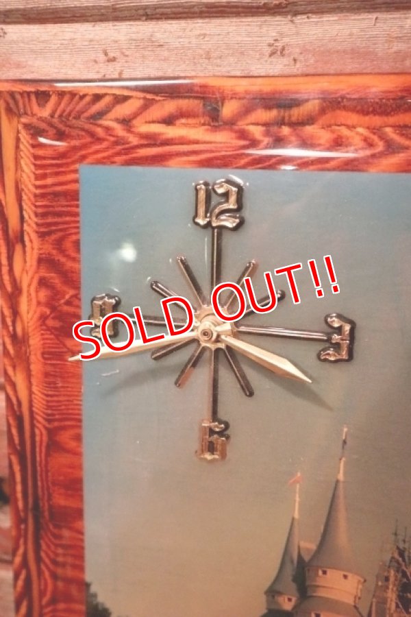 画像5: ct-241008-28 Disney Characters / 1980's Wooden Wall Clock