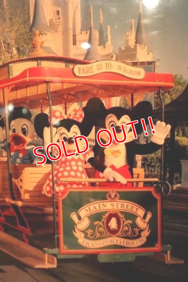 画像2: ct-241008-28 Disney Characters / 1980's Wooden Wall Clock