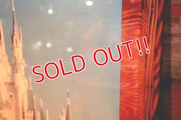 画像6: ct-241008-28 Disney Characters / 1980's Wooden Wall Clock