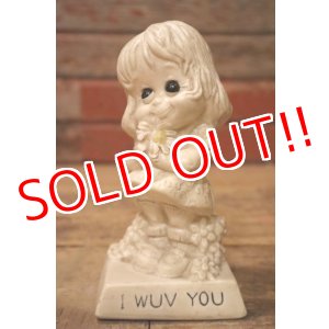 画像: ct-220901-15 WALLACE BERRIE & Co 1973 Message Doll "I WUB YOU"