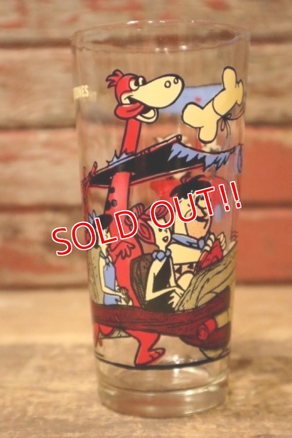 画像1: gs-240605-42 THE FLINTSTONES / PEPSI 1977 Collector Series Glass (A)