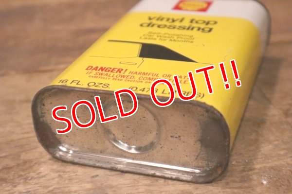 画像7: dp-240207-07 Shell / 1960's〜 vinyl top dressing One Pint Can