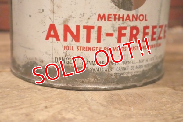 画像3: dp-241225-06 TIDEWATER OIL COMPANY / FLYING A ANTI-FREEZE 1960's- 4 U.S. Quarts Can