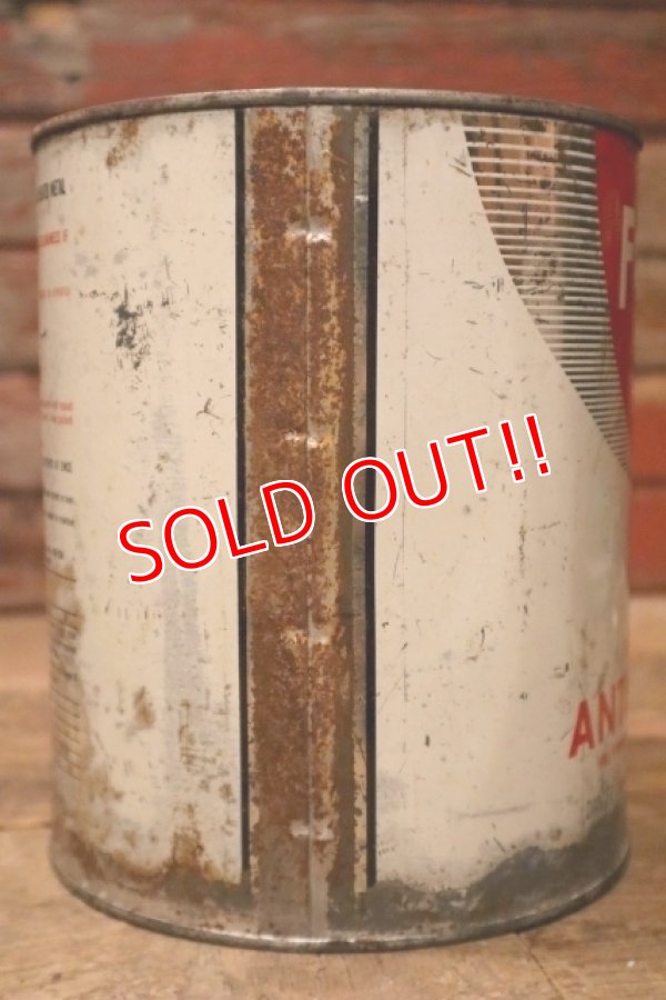 画像7: dp-241225-06 TIDEWATER OIL COMPANY / FLYING A ANTI-FREEZE 1960's- 4 U.S. Quarts Can