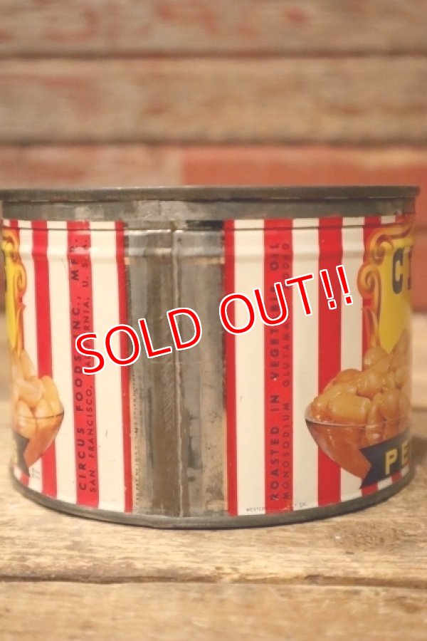 画像5: dp-241230-11 CIRCUS FOODS , INC. / 1950's CIRCUS PEANUTS CAN