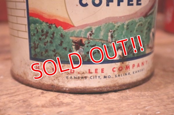 画像2: dp-241225-03 H. D. LEE COMPANY / HGF Brand Coffee 1940's Tin Can