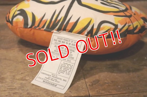 画像6: ct-241225-03 Esso / Tango Tiger 1960's Pillow Cushion