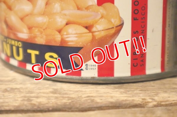 画像6: dp-241230-11 CIRCUS FOODS , INC. / 1950's CIRCUS PEANUTS CAN