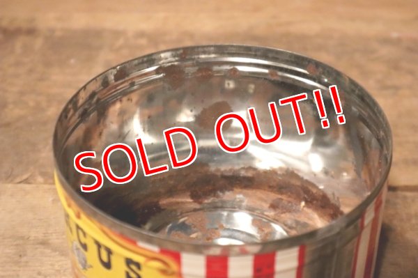 画像8: dp-241230-11 CIRCUS FOODS , INC. / 1950's CIRCUS PEANUTS CAN