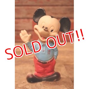画像: ct-241230-01 Mickey Mouse / 1960's Rubber Squeaky Doll
