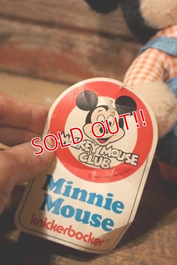 画像5: ct-241225-14 Minnie Mouse / Knickerbocker 1970's Plush Doll