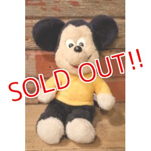 画像: ct-241225-13 Mickey Mouse / Knickerbocker 1970's Plush Doll