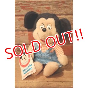 画像: ct-241225-14 Minnie Mouse / Knickerbocker 1970's Plush Doll