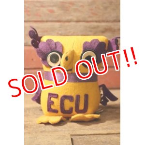 画像: ct-250107-11 Collegiate 1950's College Mascot Doll "ECU" Oogie Owl