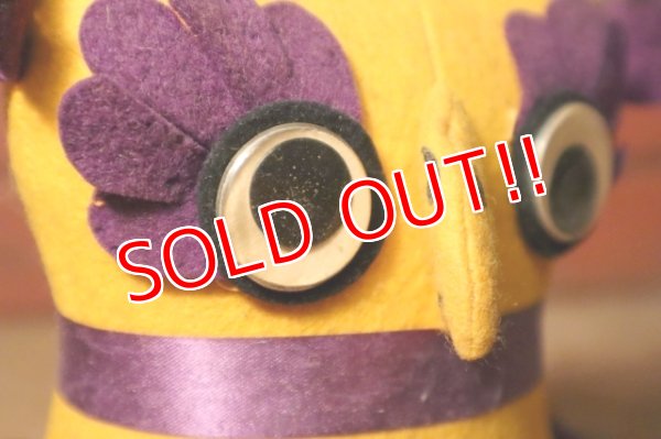 画像2: ct-250107-11 Collegiate 1950's College Mascot Doll "ECU" Oogie Owl