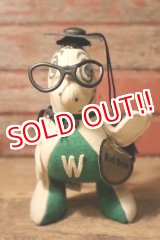 画像: ct-250107-11 Collegiate 1950's College Mascot Doll "W" Bird Brain