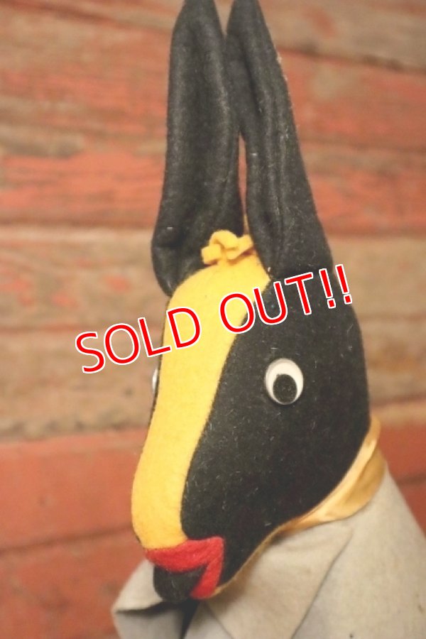 画像2: ct-250107-11 Collegiate 1950's Mascot Doll "WEST POINT A"