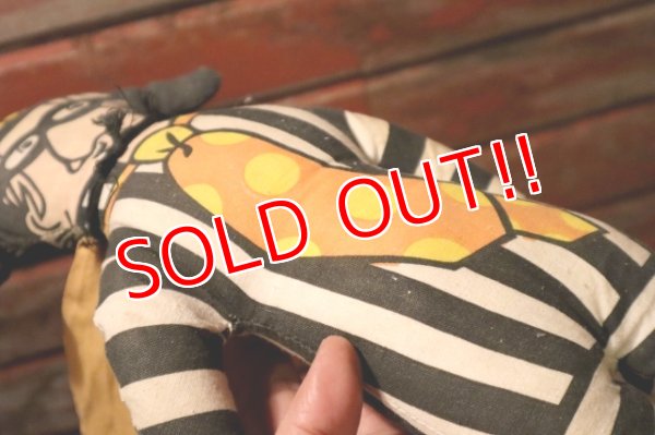 画像4: ct-241225-12 McDonald's / the Hamburglar 1970's Pillow Doll