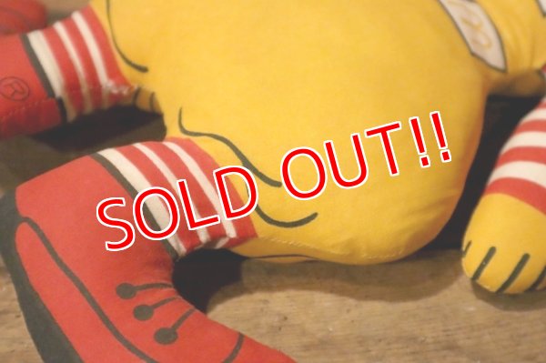 画像6: ct-241230-03 McDonald's / Ronald McDonald 1970's Pillow Doll