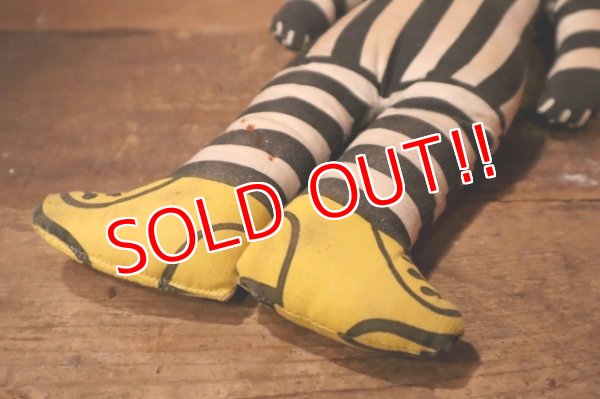 画像12: ct-241225-12 McDonald's / the Hamburglar 1970's Pillow Doll