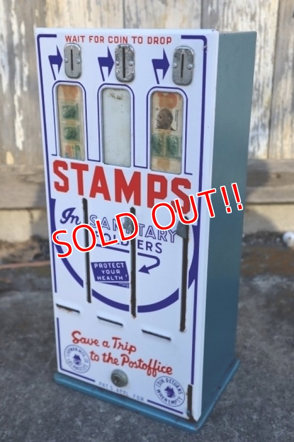 画像1: dp-241230-21 U.S. STAMPS / 1950's-1960's Sanitary Folders Vending Machine