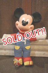画像: ct-241225-15 【JUNK】Mickey Mouse / MATTEL 1989 LEARN-TO-DRESS Plush Doll