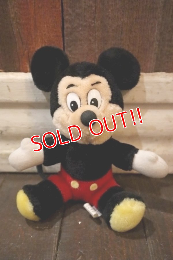 画像1: ct-241225-16 Mickey Mouse / 1980's Plush Doll