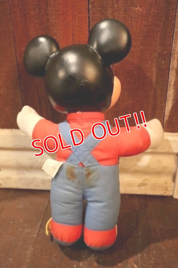 画像9: ct-241225-15 【JUNK】Mickey Mouse / MATTEL 1989 LEARN-TO-DRESS Plush Doll