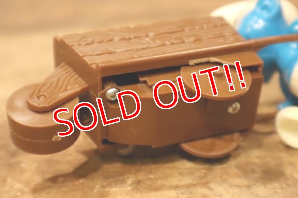 画像8: ct-110208-04 Smurf / gloob 1980's Wind-Up Toy "WORK PALS"