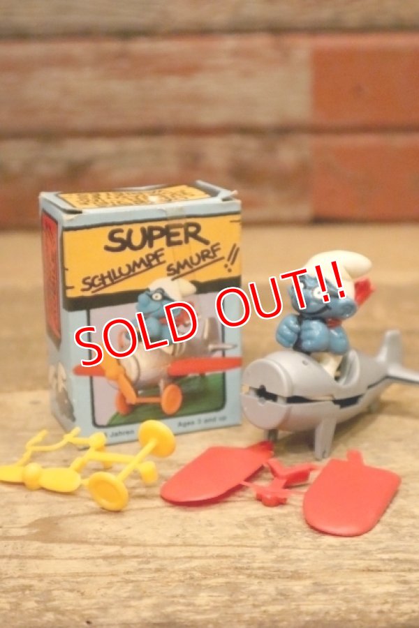 画像1: ct-240214-84 Smurf / Super Smurf PVC Figure #40222