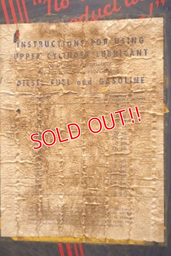 画像5: dp-240508-38 CATO OIL AND GREASE COMPANY / WANDA TOP LUBE 1940's-1950's ONE U.S. GALLON CAN