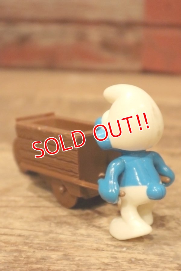 画像4: ct-110208-04 Smurf / gloob 1980's Wind-Up Toy "WORK PALS"