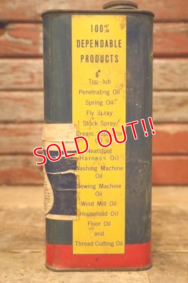 画像7: dp-240508-38 CATO OIL AND GREASE COMPANY / WANDA TOP LUBE 1940's-1950's ONE U.S. GALLON CAN