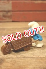 画像: ct-110208-04 Smurf / gloob 1980's Wind-Up Toy "WORK PALS"