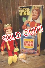 画像: ct-241230-11 BURGER KING / Knickerbocker 1980's The Magical Burger King Doll