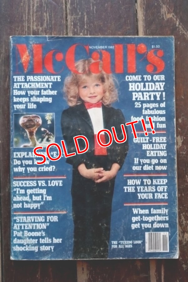 画像1: dp-160301-14 E.T. / McCall's Magazine November 1982