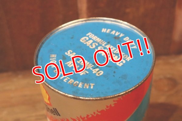 画像6: dp-230901-120 Shell / FIRE & ICE One U.S. Quart Motor Oil Can