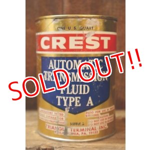 画像: dp-230901-120 CREST/ AUTOMATIC TRANSMISSION FLUID TYPE A U.S. Quart Motor Oil Can