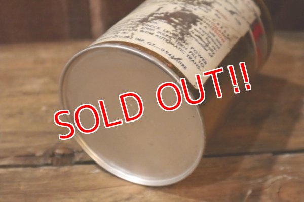 画像7: dp-230901-120 CREST/ AUTOMATIC TRANSMISSION FLUID TYPE A U.S. Quart Motor Oil Can