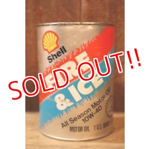 画像: dp-230901-120 Shell / FIRE & ICE One U.S. Quart Motor Oil Can