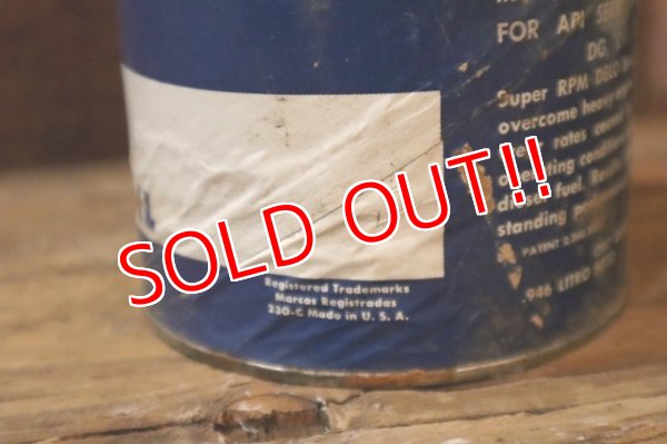 画像6: dp-190401-09 RPM DELO SPECIAL LUBRICANTING OIL One U.S. Quart Can