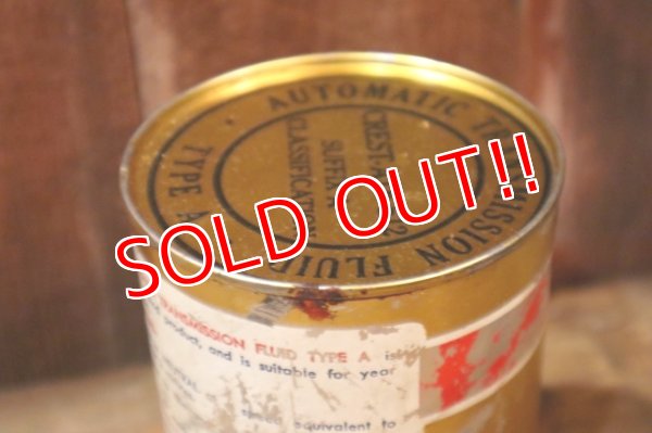 画像6: dp-230901-120 CREST/ AUTOMATIC TRANSMISSION FLUID TYPE A U.S. Quart Motor Oil Can