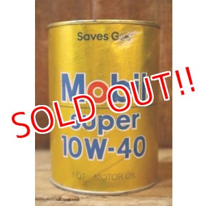 画像: dp-230901-120 Mobil / Super 10W-40 U.S. One Quart Oil Can
