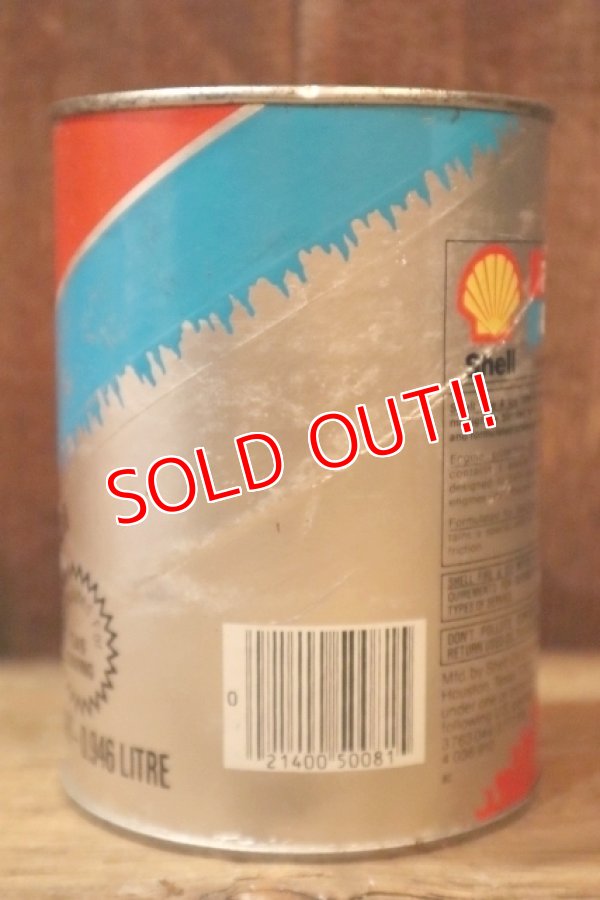 画像5: dp-230901-120 Shell / FIRE & ICE One U.S. Quart Motor Oil Can