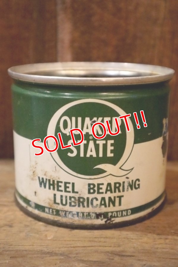 画像1: dp-230901-120 QUAKER STATE / WHEEL BEARING LUBRICANT One Pound Can