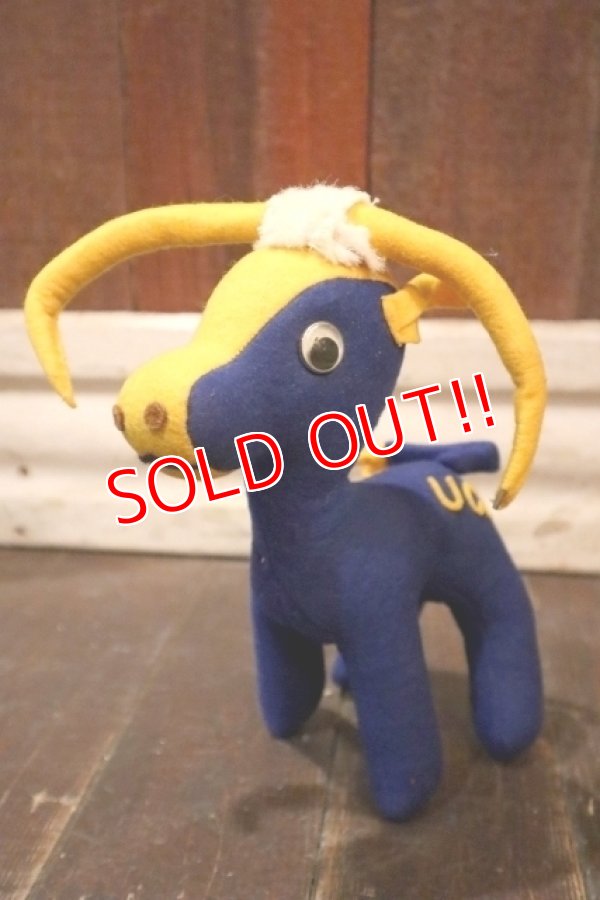 画像1: ct-250107-11 Collegiate 1950's College Mascot Doll "UCD" 