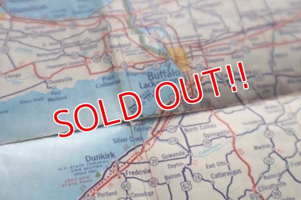 画像9: dp-240605-06 SHELL / 1950's Road Map "NORTH ATLANTIC STATES"