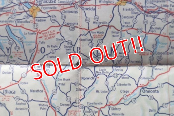 画像8: dp-240605-06 SHELL / 1950's Road Map "NORTH ATLANTIC STATES"