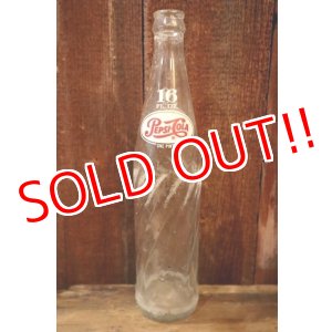 画像: dk-079 PEPSI COLA / 1960's-1970's 16 FL. OZ. Bottle