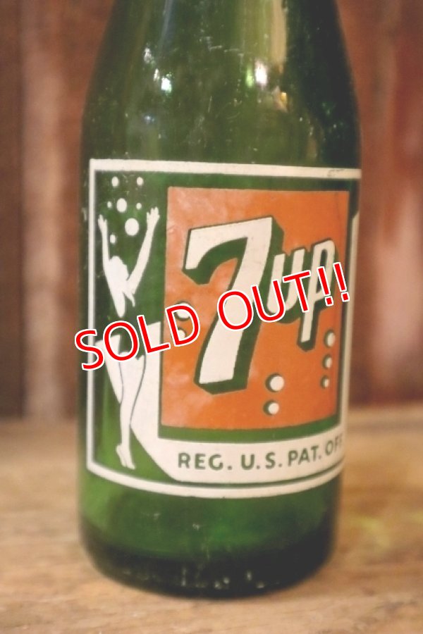 画像2: dk-077 7 Up / 1940's 7 FL. OZ. Bottle